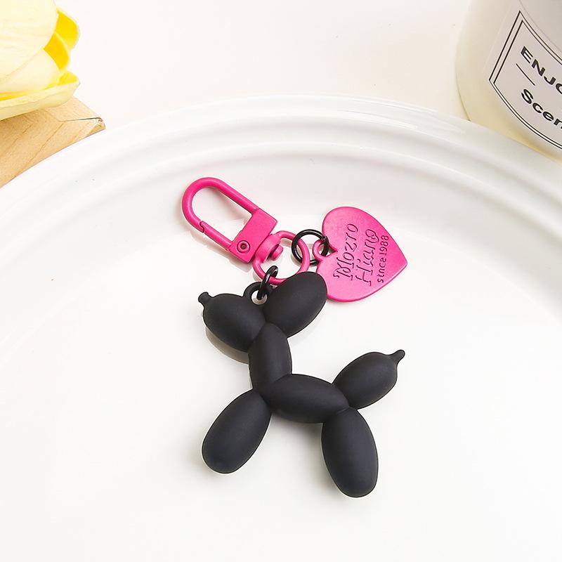 Design Bonbonfarbener Ballonhund Mädchen Schlüsselanhänger Kreativer Ballonhund Handykette Handtaschenschlüsselanhänger Zubehör Anhänger Spielzeug