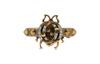 Gucci Glas Kristall Ringe Unisex Gold 629923-J1D51-8516
