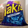 Mykt Koselig Takis Mønster Flannelpledd Allsidig, og Varmt for Lur Kontor Skole Retro Hjem Piknik Reise og Gavepledd