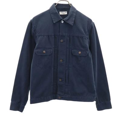 Ron Herman denim Bomuldsjakke M Navy DENIM Herre Brugt
