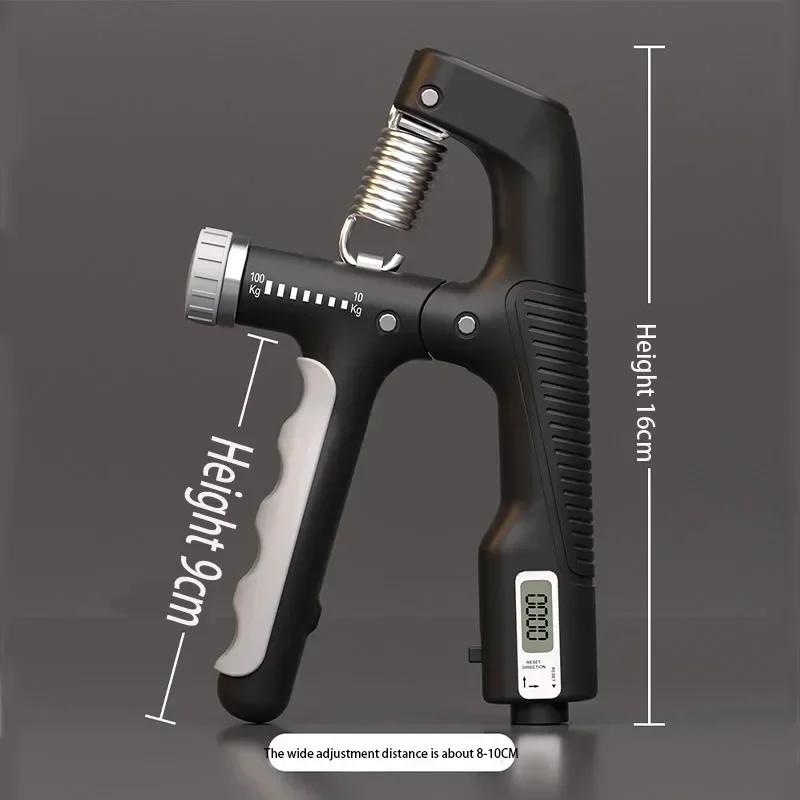 Strengthen Hand Grip 10-100Kg A-Type Adjustable Size Wrist Expander Finger Exerciser for Forearm Muscle Recovery Fitness Hand Gripper