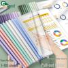 Good 1512 Transparent A4 Pull-Rod Clip for Thickened Paper Storage