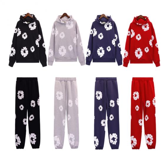 Hoodie New Couple Set Sweatshirt Pants Sweatshirt Pants Set