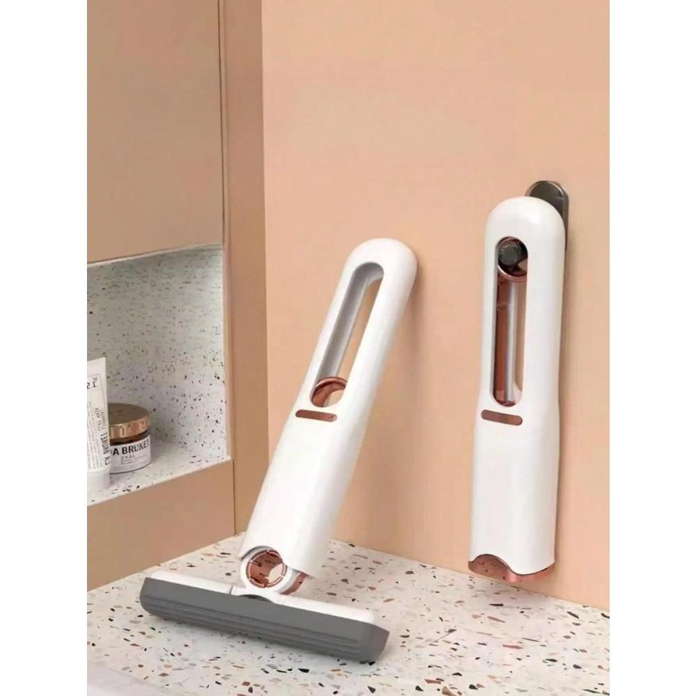 Handgehaltener Mini-Mopp, multifunktionaler, faltbarer, handwaschbarer Schwamm, saugfähiger Küchen- und Hausarbeitsschwamm, Fensterreinigungsbürste