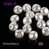 50PCS 10mm DIY Mushroom Crafts Scrapbooking Sewing Clothing Dress Accessories Pearl Buttons