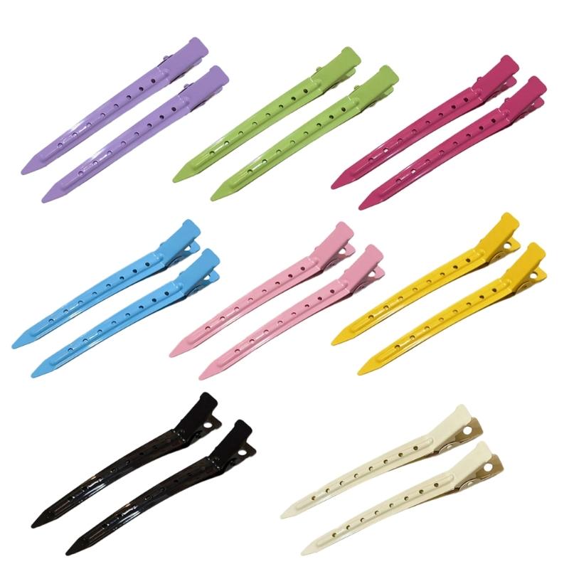 Hair Duckbill Clip Colorful Hair Clip Hair Clamps Cute Hair Catch Easy Simple Barrettes Adornment Hairpin for Girl