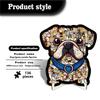 Fun Dog Collection 136-Piece Wooden Jigsaw Toy - Educational Interlocking Puzzle