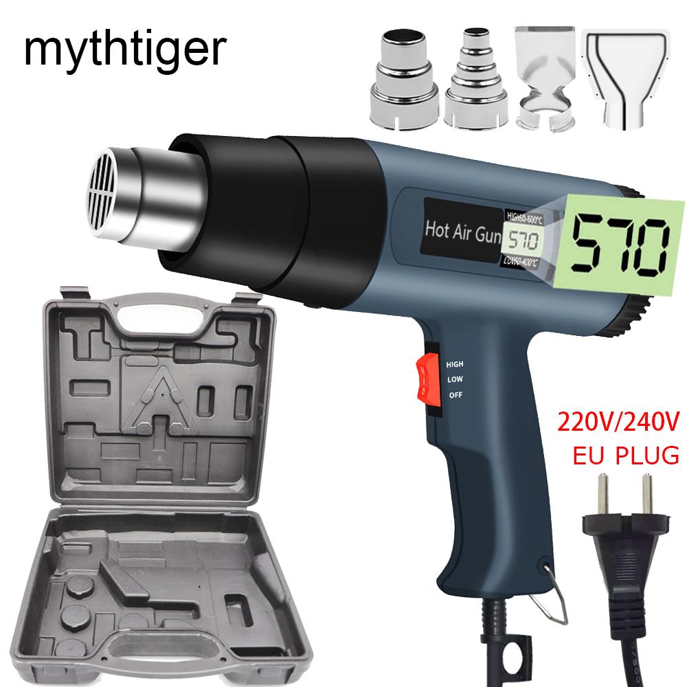 

Термофен мощностью 2000 Вт с ЖК-цифровым дисплеемКомпактная конструкцияРегулируемая температураВЫСОКАЯ: 60-600°CДля термоусадочных трубок для поделок