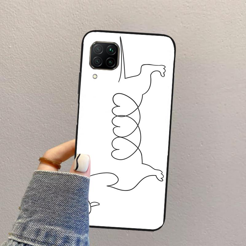 Dachshund Dog For Huawei Nova 12s 12i 11i 8i 7i Y73 Y70 Y90 Y60 Y72 Y61 Y91 9 10 SE P30 Pro P40 Lite Case