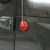 For 2018-2025 Jeep Gladiator JT/Wrangler JL Red Exterior Antenna Base Cover Trim