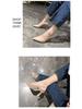 2024 Spring/Summer Stiletto Heeled Sandals: Women's Open-Back, Pointed Toe, Shallow Mouth Shoes