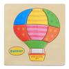 Cartoon 3D Puzzle Jigsaw Wooden Toys for Children Cute Animal Traffic Puzzles Intelligence Kids Baby Early Educational Toys