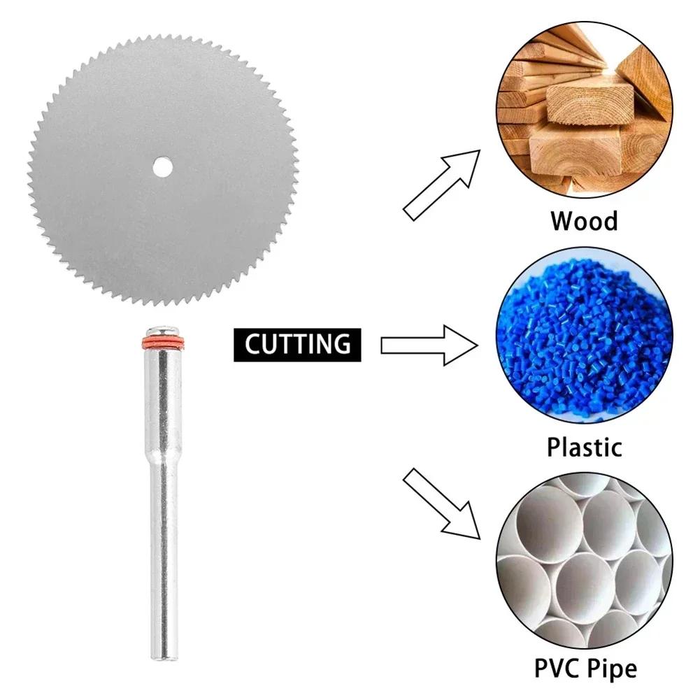 

11-Pack 22/25/32mm Mini Cutting Disc Electric Grinding Circular Saw Blades For Dremel Rotary Tool Plastic Wood Cutter China Mainland