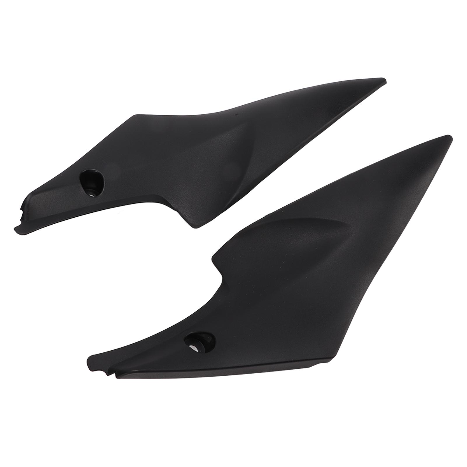 Gas Fuel Tank Side Cover Panel Fairing Black Motorcycle Body Parts for YZF R1 2009‑2014