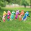 3D Fake Craft Birds Artificial Foam Feathers Birds Birthday Party Decorations Home Garden Wedding Decoration