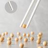 5 Pairs Alloy Chopsticks Food Grade Material High Temperature Resistant Healthy Anti Slip Mold Resistant Household Tableware