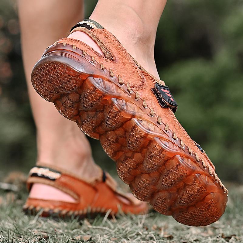 New Summer Men Sandals  Outdoor Men 'S Shoes Casual Shoes High Quality Breathable Loafers Mens Sandalias Size 38 -46