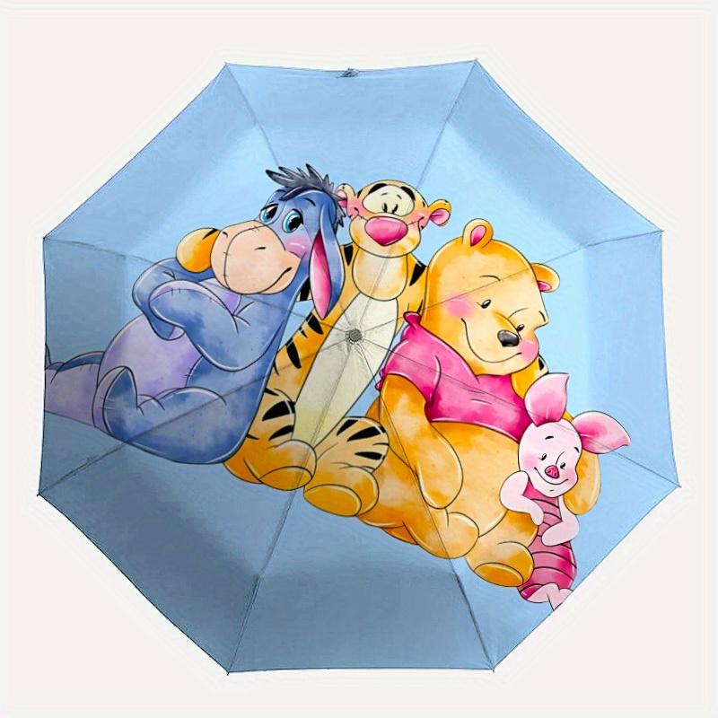 

1pc Winnie the Pooh, Tigger Automatic Umbrella 8-Bone Design Compact Gear for Outdoor Travel, , Perfect Gift for Friends Birthdays y250809008