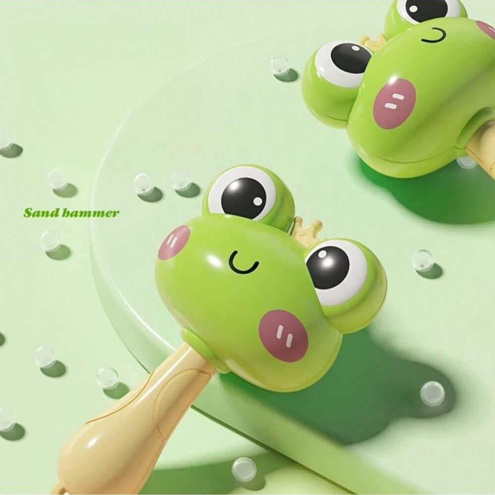 Cute Animal Hand Cranked Bell - Early Childhood LearningToy That Enhances Grip Strength Promotes Visual And Auditory Development