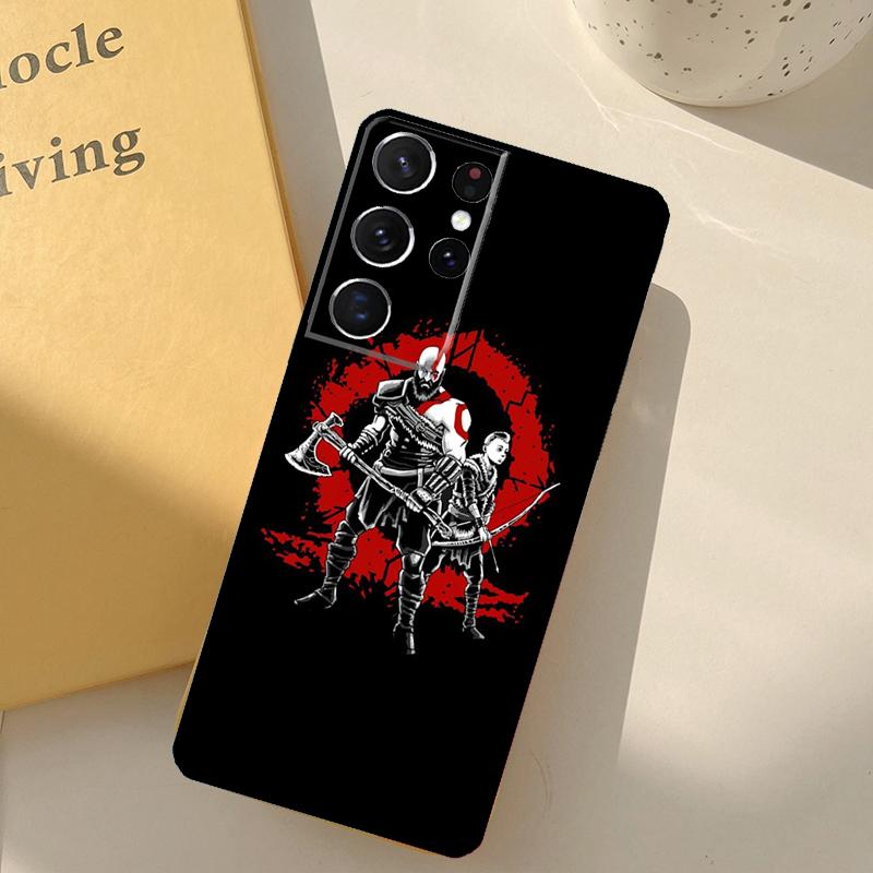 God of War Phone Case For Samsung Galaxy S25 S20 S21 S22 S23 S24 Ultra S9 S10 Plus S25 FE Cover Shell