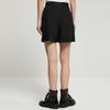 Calvin Klein Solid High-Waisted Loose Straight Casual Shorts Women Shorts Black J221091-BEH