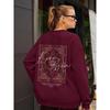 European & American Retro Ins-Style Loose Round Neck Sweatshirt for Women - Autumn/Winter Fashion.