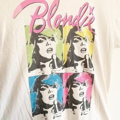 Blondie Póló Blondie Rövid Ujjú Pamut Póló Uniszex S5XL Férfi Női Uniszex Póló