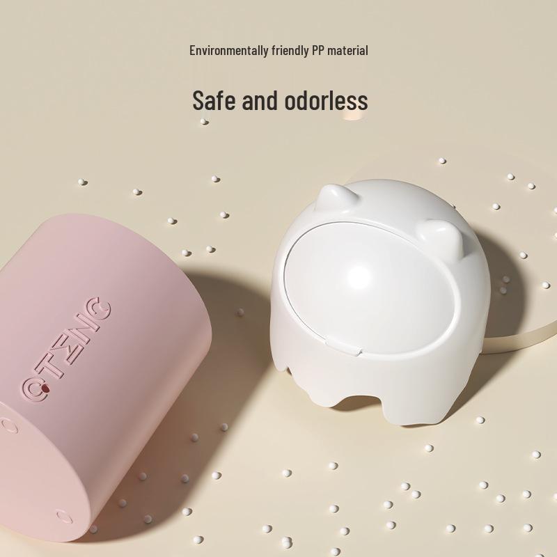 

Скандинавський Креативний Міні Настільний Смітник з Кришкою - Милий та Компактний для Офісу чи Спальні