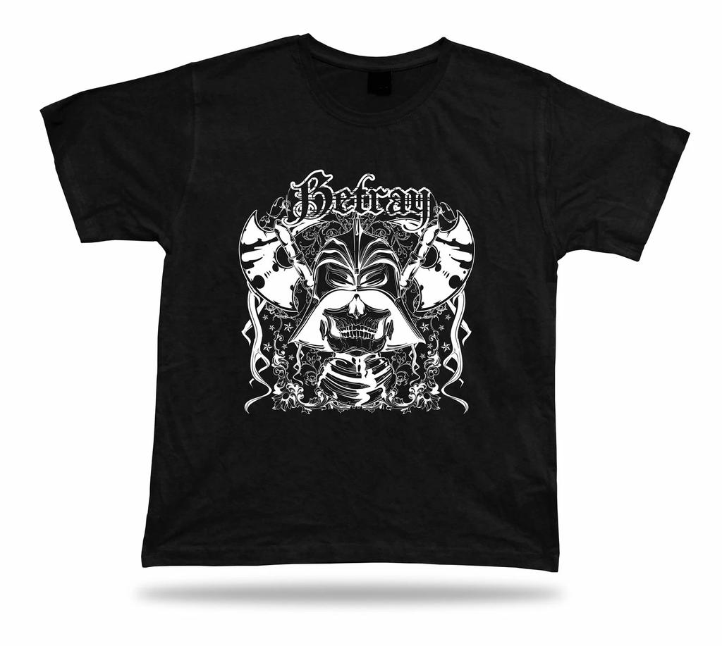 Tshirt Tee Shirt Birthday Gift Idea Betray Skull Axes Hardcore Helmet Medieval
