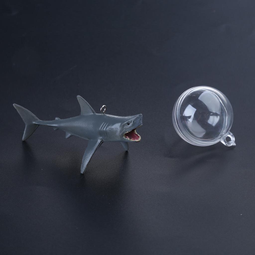 Aquariums Floating Decoration PVC Shark Figurine Floating Landscape for Aquatics Fish Shrimp Safe Underwater Ornament