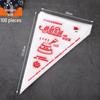 Disposable Piping Bags & Nozzle Decorating Set