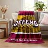 Cleveland Cavaliers Blanket Flannel Blanket Soft Cozy Plush Throw for Sofa Bed Lightweight Home Decoration