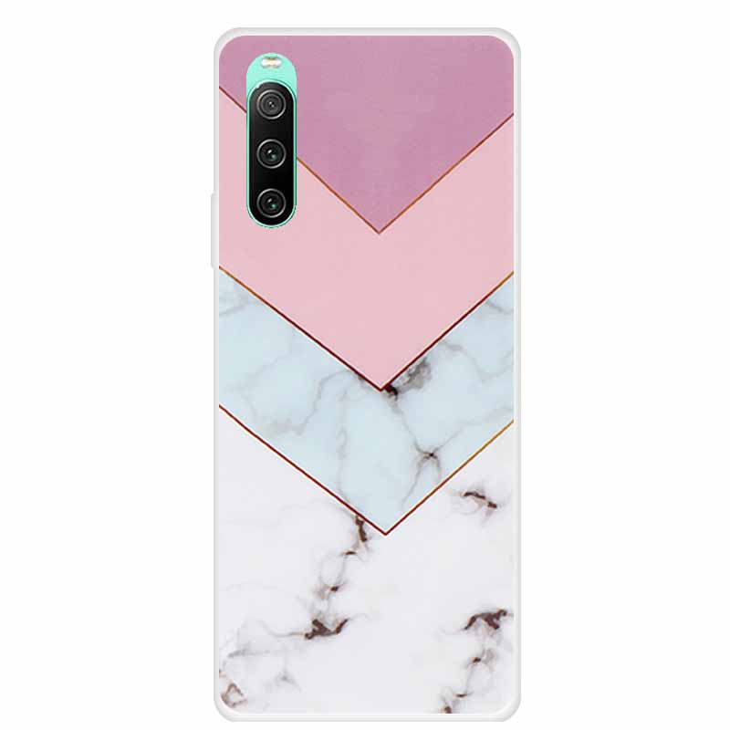 For Sony xperia 10 IV Case 1 IV 10 iV Clear Fashion Soft TPU Silicone Back Case For Sony Xperia 10 1 5 III Cover Funda Shell Cat