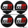 GR SPORT Car Hubcap Decal Stickers - Suitable for 56mm, 60mm, 65mm Hubcap Decoration