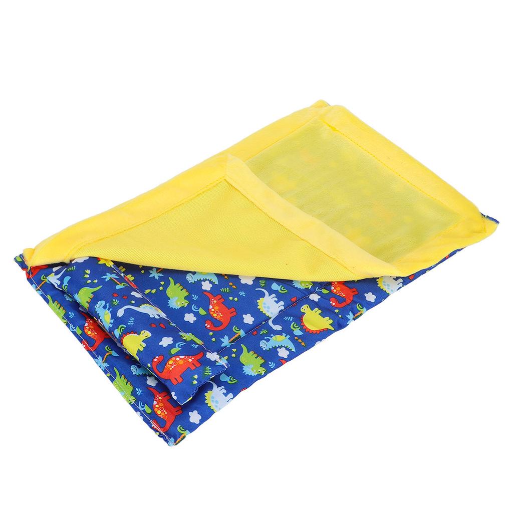 Śpiwór dla gadów Miękki i ciepły Brodaty Smok Łóżko z Poduszką dla Brodatego Smoka Lamparta