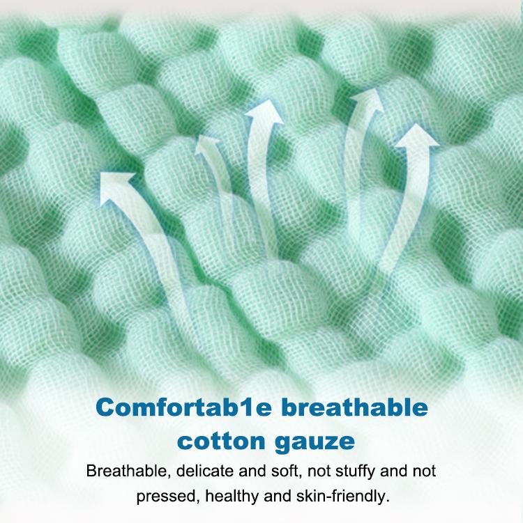 Baby Blanket Cotton Kids Swaddling Newborn Sleeping Towel Portable Travel Infant Stroller Washcloth 105x105cm for Home