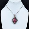 Rhodonite Jewelry, 999 Copper Wire Wrapped Pendant Handmade Gemstone Jewelry, Gifts For Wife Brand New Pendant