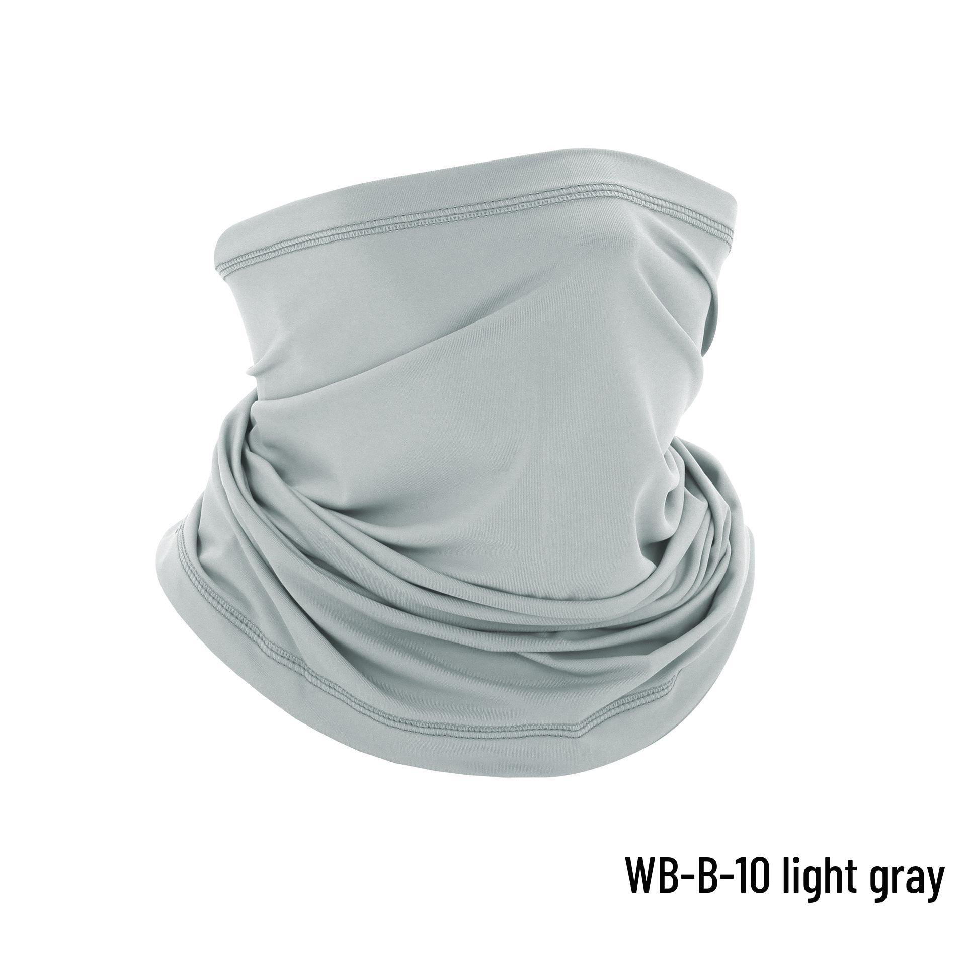 

Солнцезащитный бафф из ледяного шелка: Летняя велосипедная маска для лица и дышащий шарф с петлями для ушей One Size