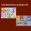 Princess Elsa Dress-Up Stickers: Educational DIY Cartoon Makeup Set for Kids