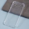 For Google Pixel 8a Case Four Corner Drop-proof Clear TPU Back Cover