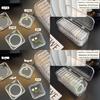 Acrylic Jewelry Storage Box With Transparent Flip Cover For Travel And Gift Use
