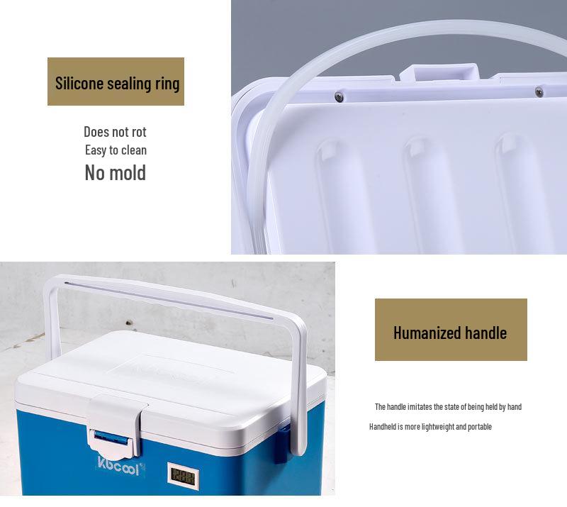 4.5L Insulated Cooler Box for Camping and Outdoor Use