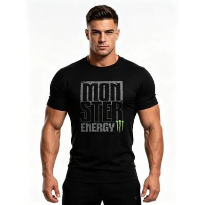 Men's Fashion 3D Printed Men's T-Shirt Round Neck Short Sleeve Trendy Street Wear