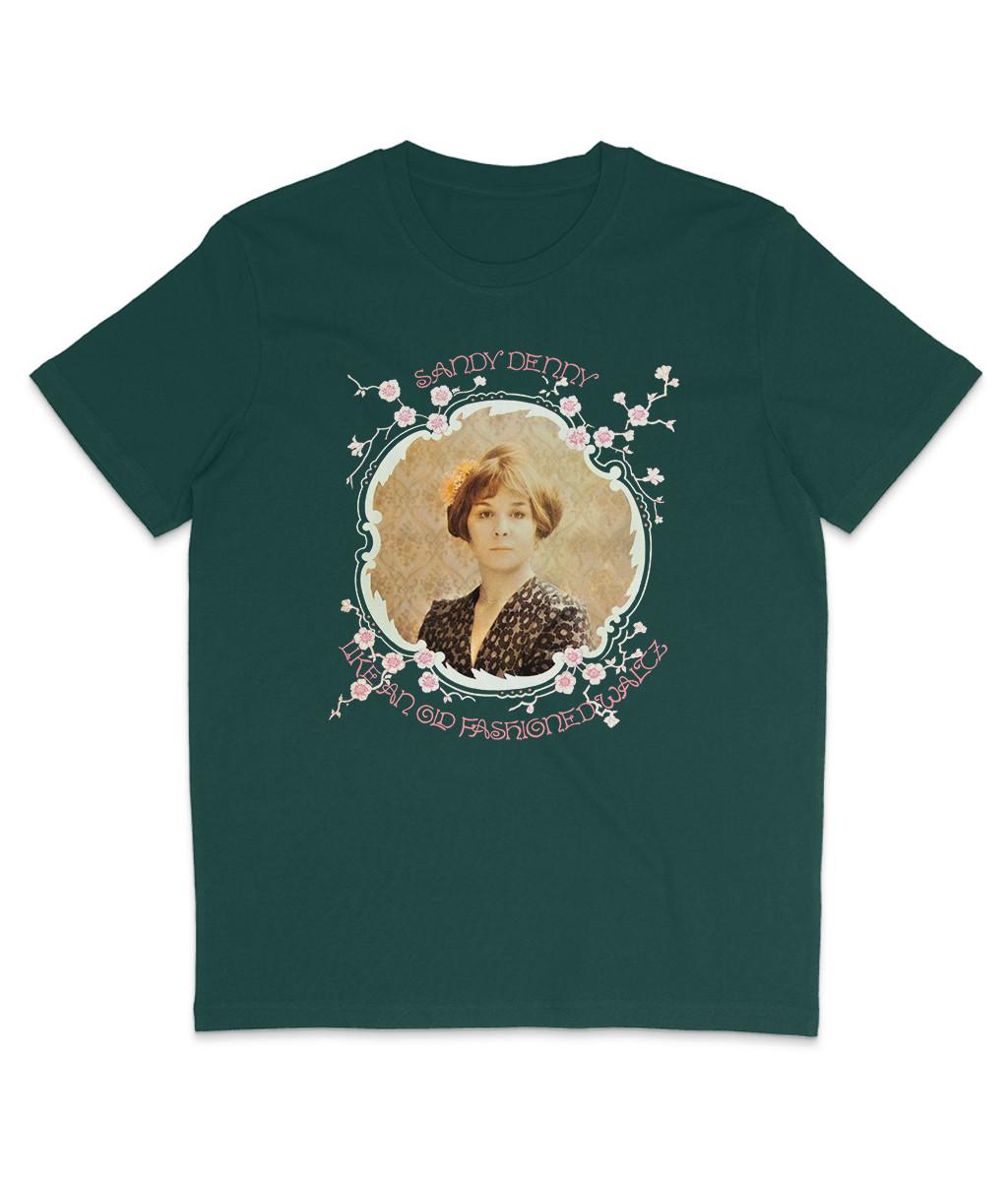 Sandy Denny - Like An Old Fashioned Waltz - 1974 - Organic T-Shirt Mens Womens Tees Top - Folk XL