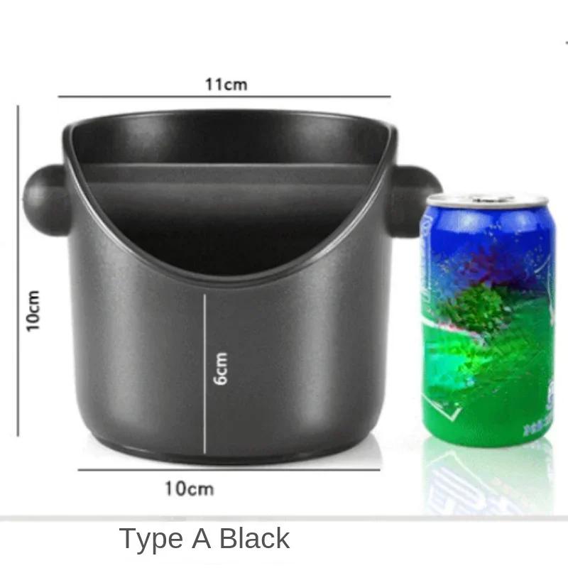 Cutie de ciocănire pentru cafea, cutie de ciocănire espresso absorbantă de șocuri pentru macinarea cafelei Barista, coș de gunoi anti-alunecare pentru espresso coș de gunoi