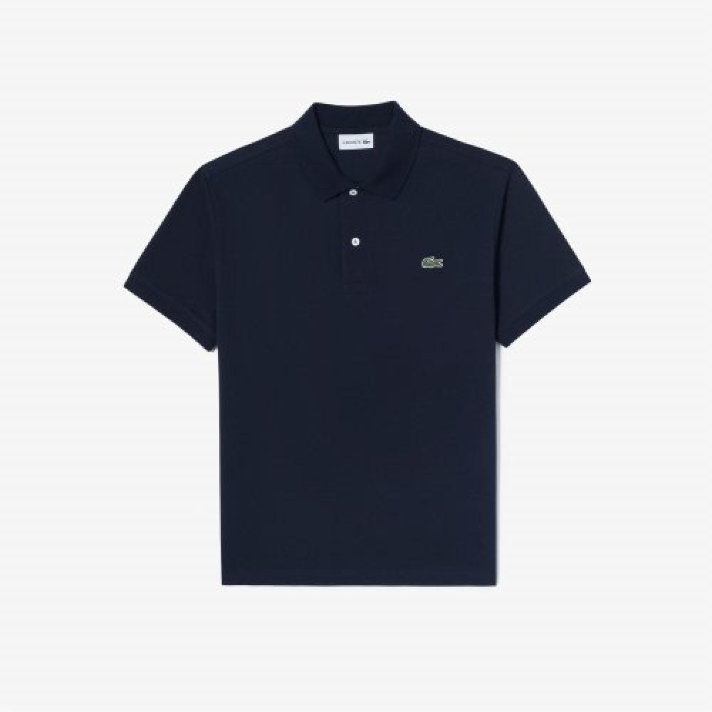 

LacoSte Men S French Regular Fit baSic Short Sleeve Polo [dark Navy] 005