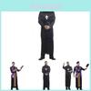 Elegant Cos Halloween Costume For Adults Luxurious Priest Robe Perfect For Parties