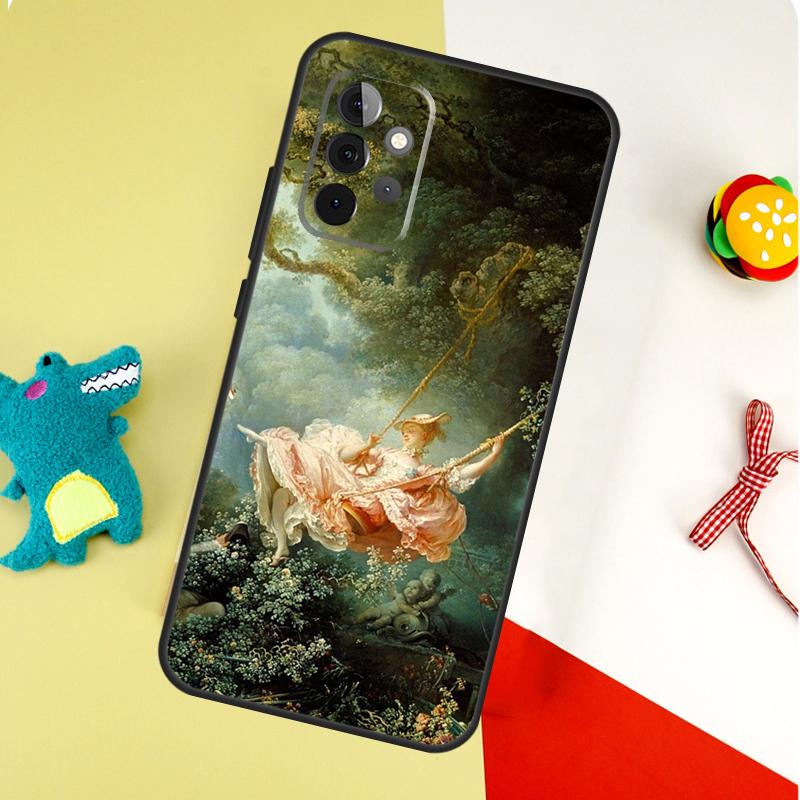 Renaissance Art Paint For Samsung Galaxy A55 A35 A15 A54 A34 A14 A53 A33 A13 A05 A06 A16 A22 A32 A52 Phone Case
