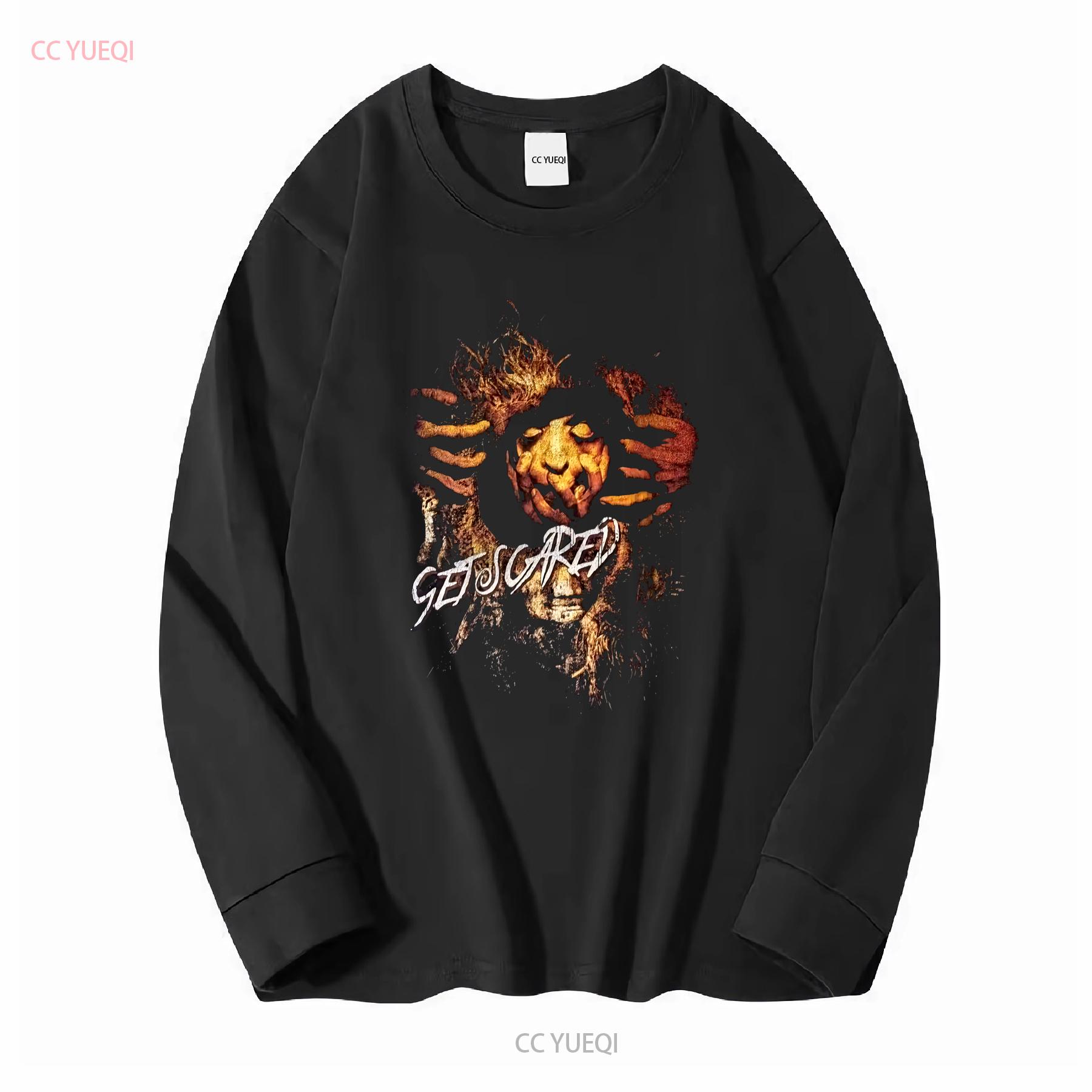 Vintage 2010s Get Scared Band Best Kind of Mess Tour Black Medium T Shirt vintage Washed streetwear Versatile homme Breathable S