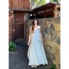 2026 Summer New Gentle Vacation Style Design Sense Atmosphere Elegant Temperament Suspender Long Dress Dress Female Chic